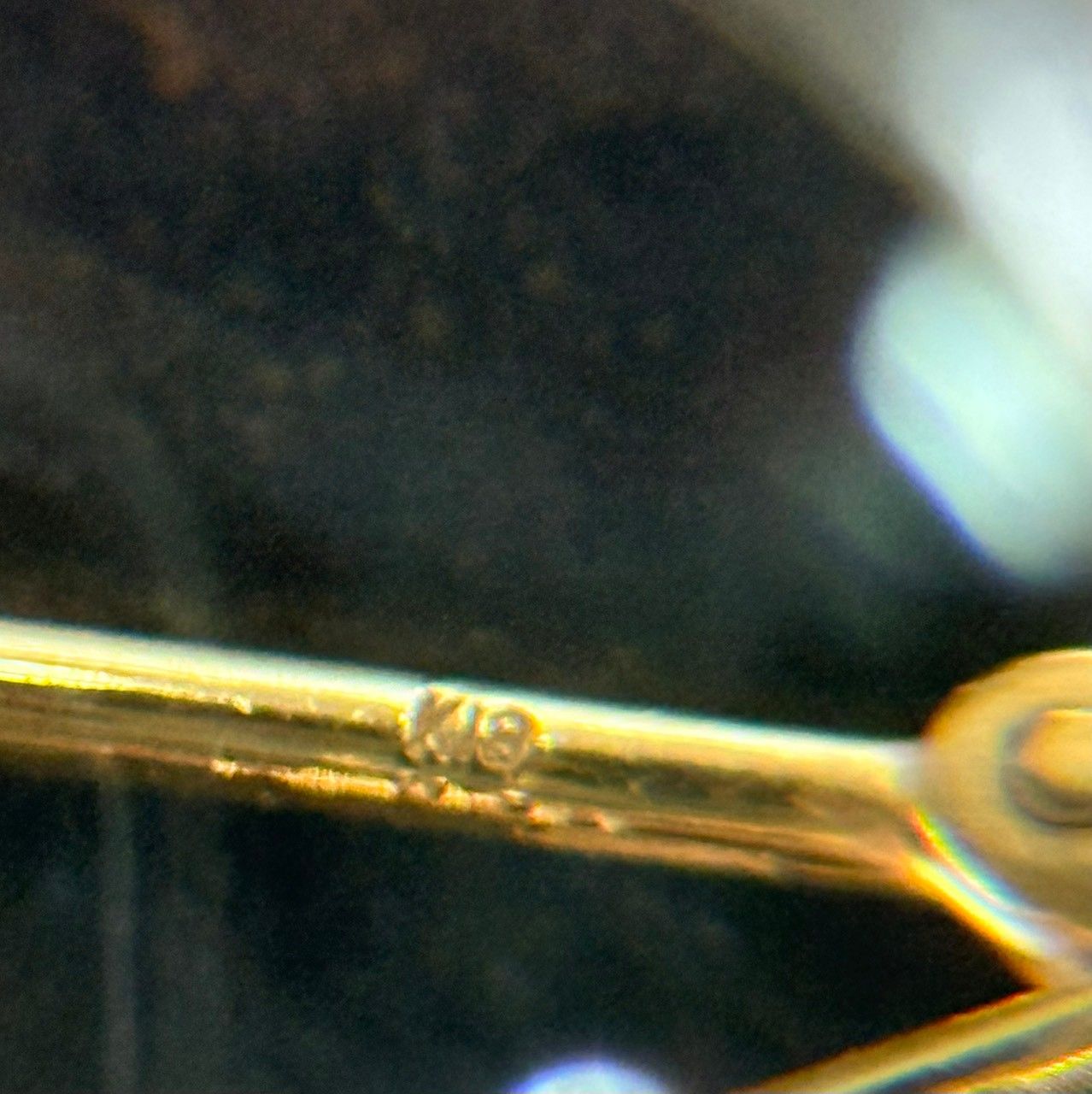 SHIHARA シハラ 18K Triangle Pierce 15 トライアングルピアス