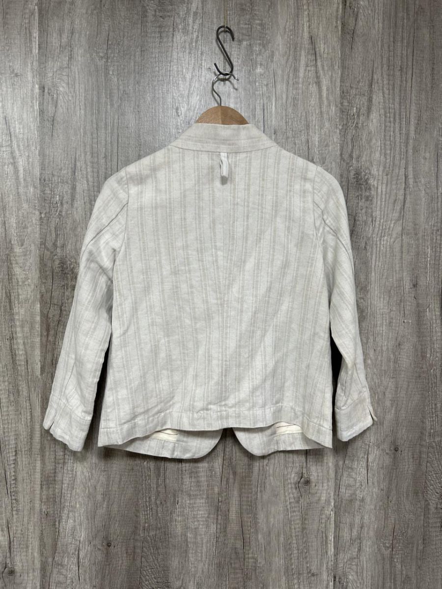 pal las palace パラスパレス 日本製 ストライプ リネン混 ジャケット