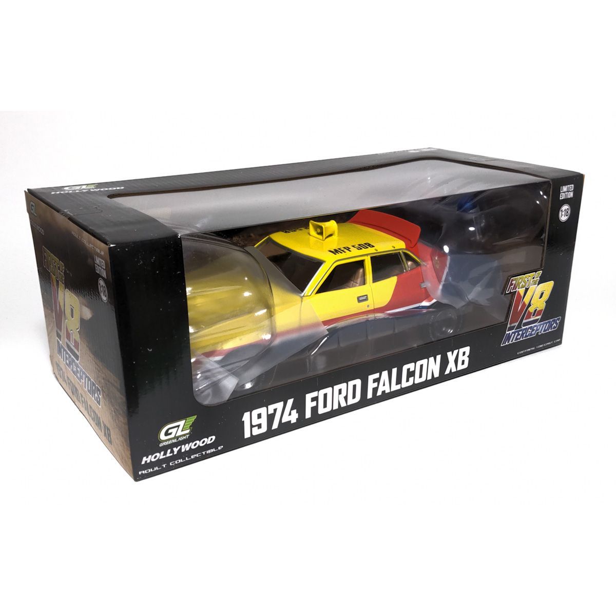 1/18 マッドマックス 1974 フォード ファルコン XB イエロー