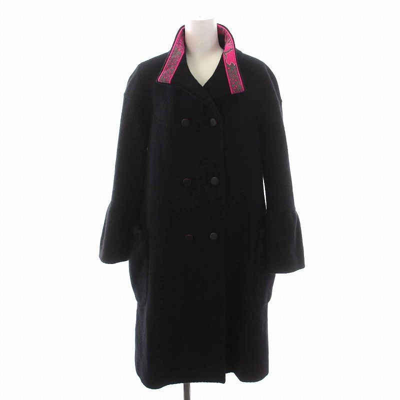 レオナール LEONARD その他のコート アンゴラ 2 黒 - メルカリ