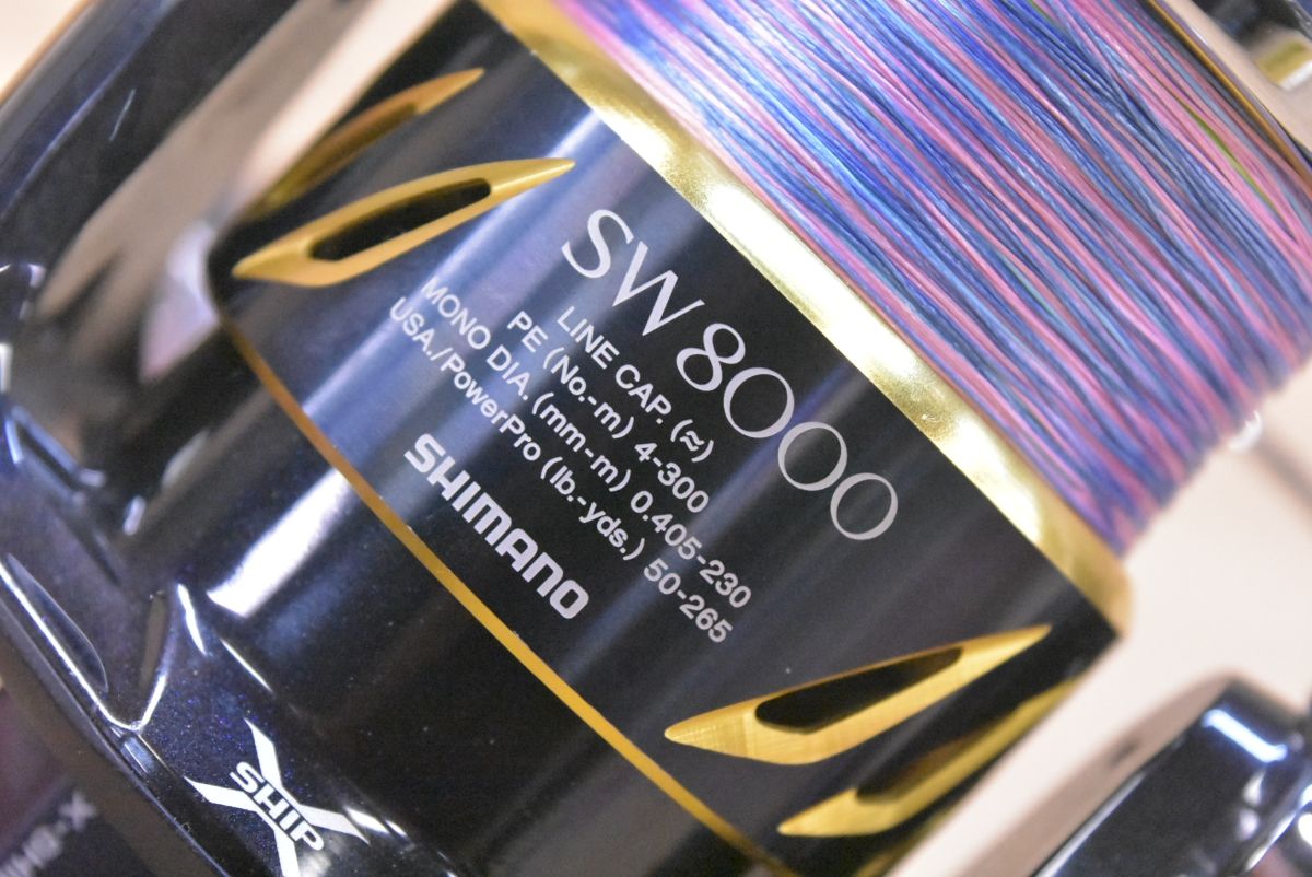 シマノ 13 ステラ SW 8000HG SHIMANO STELLA スピニングリール - メルカリ