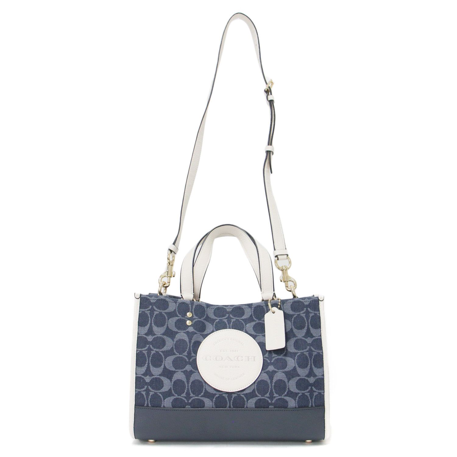 COACH コーチ バッグ ネイビー 紺 | デンプシー キャリーオール 