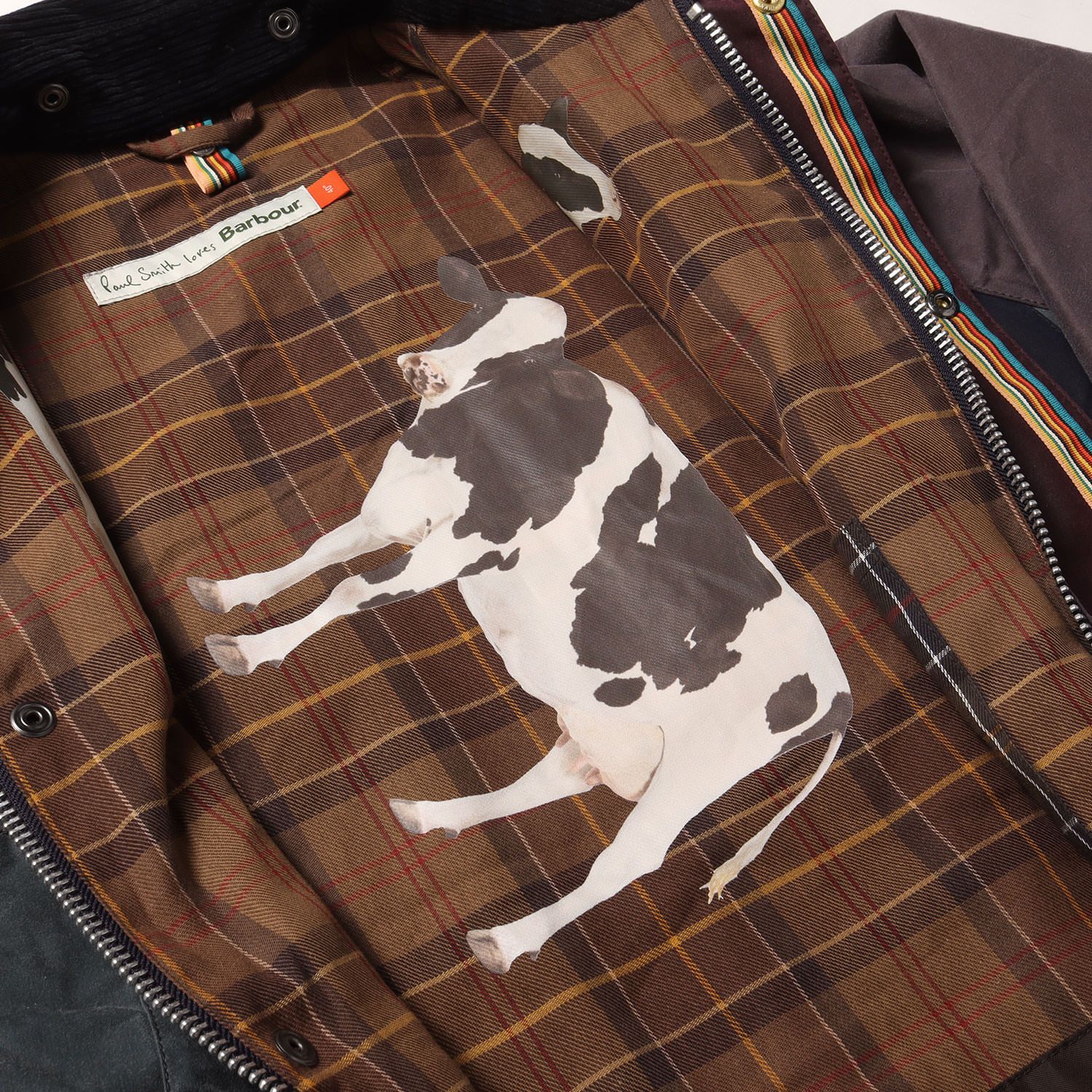 美品】BARBOUR バブアー ジャケット パープル マルチ サイズ:40 | 25AW