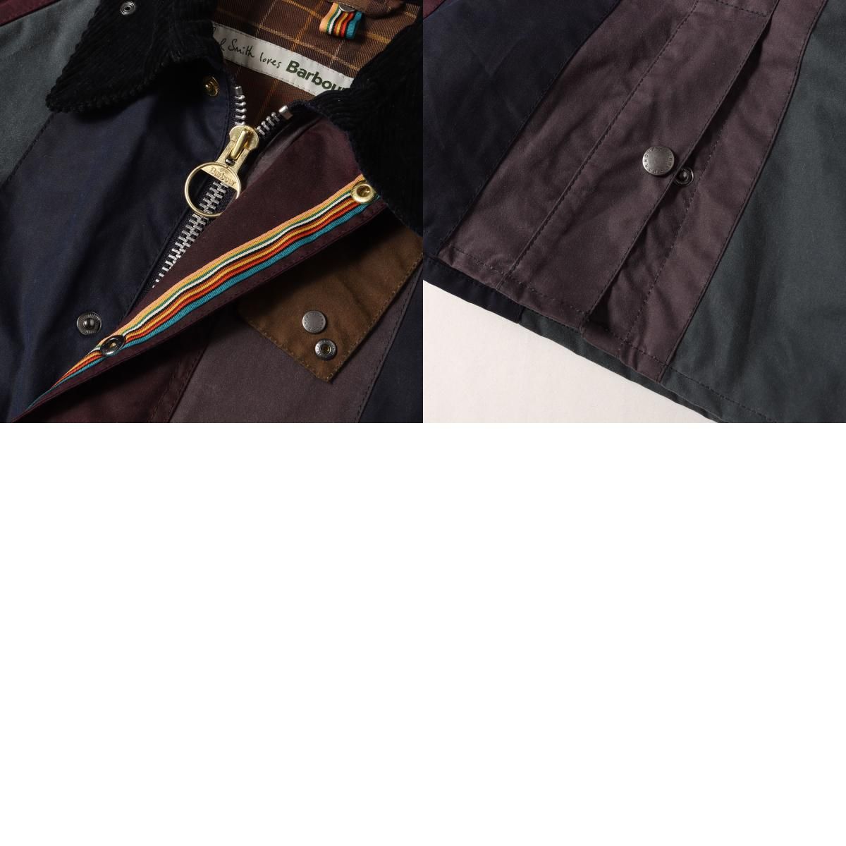 美品】BARBOUR バブアー ジャケット パープル マルチ サイズ:40 | 25AW 