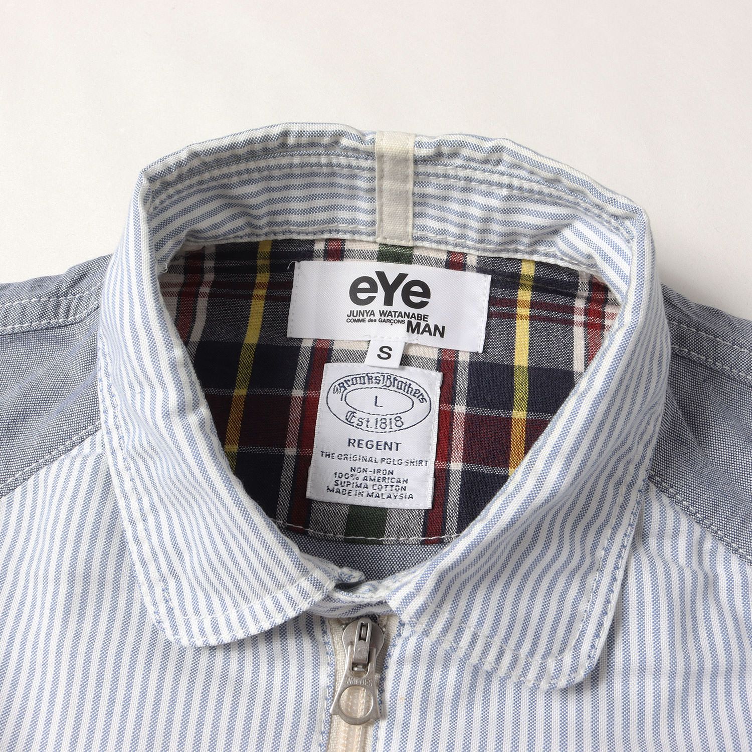 eYe JUNYA WATANABE MAN アイ ジュンヤ ワタナベ マン シャツ ブルー