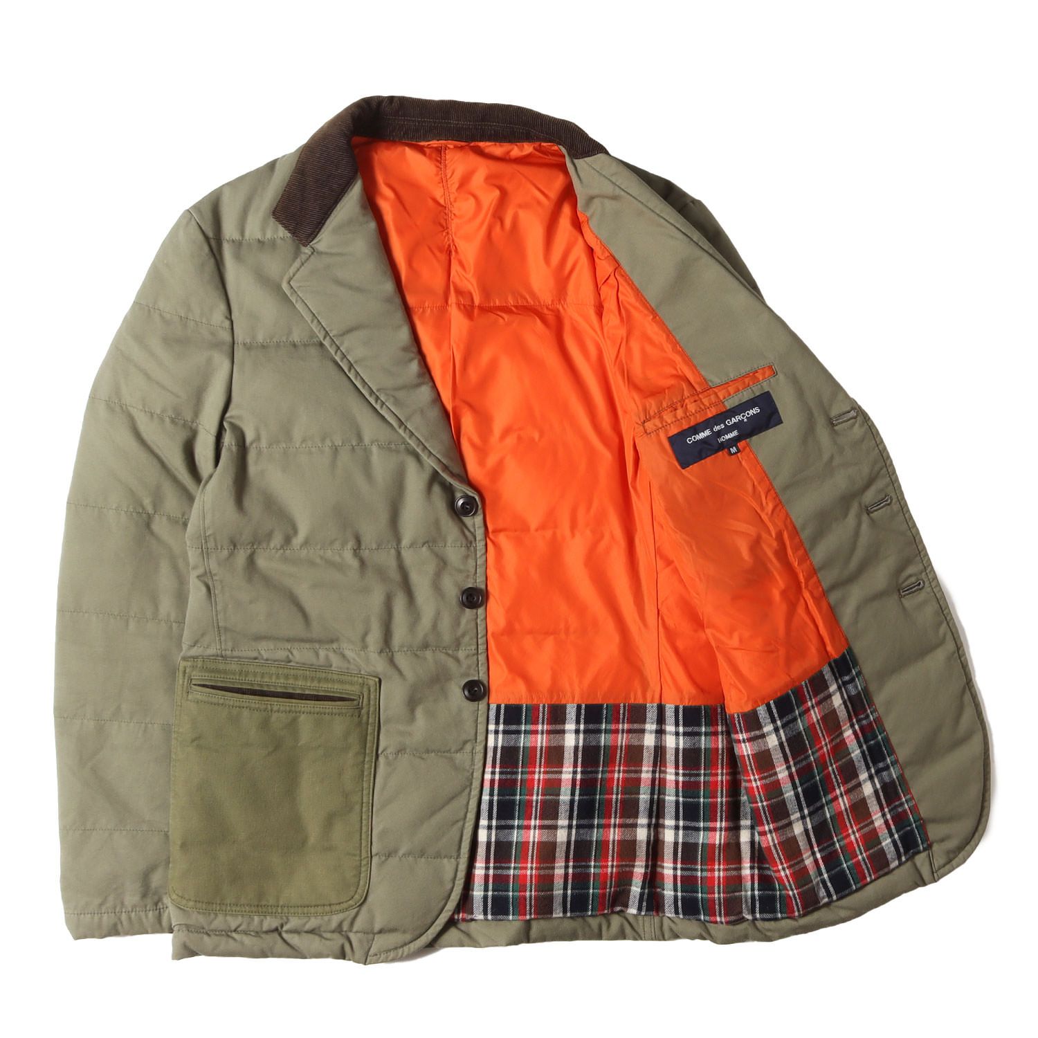 COMME des GARCONS HOMME コム デ ギャルソン オム ジャケット カーキ