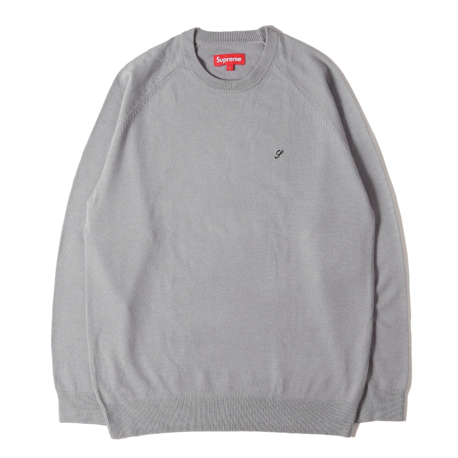 人気，SALE Supreme シュプリーム ニット グレー サイズ:L | ワン 