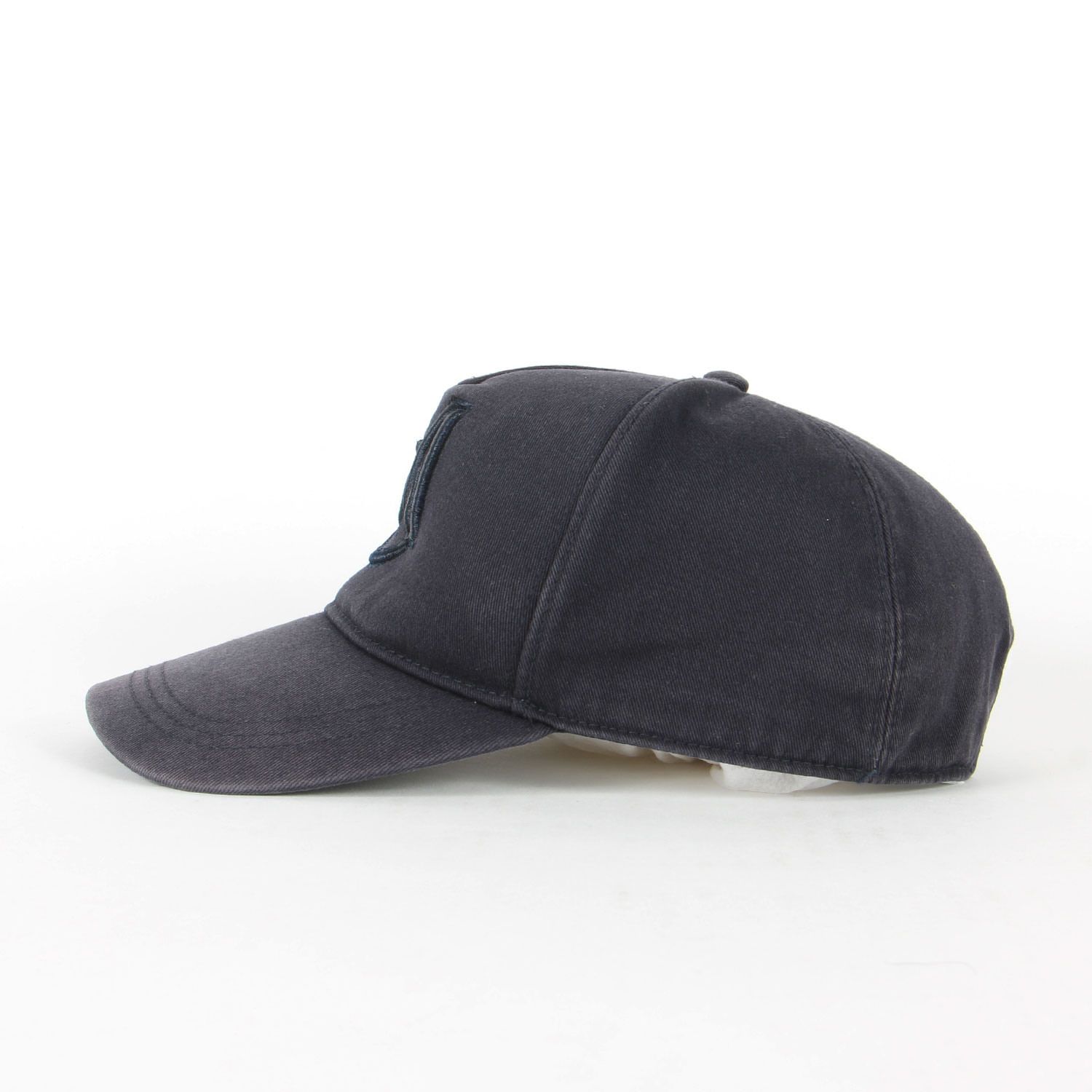 MONCLER モンクレール キャップ ブラック 黒 サイズ:FREE | 21SS Mロゴ