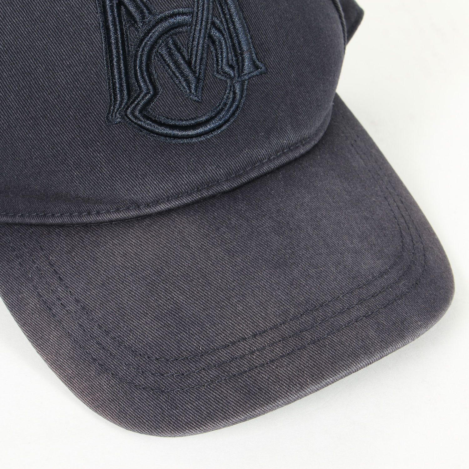 MONCLER モンクレール キャップ ブラック 黒 サイズ:FREE | 21SS Mロゴ