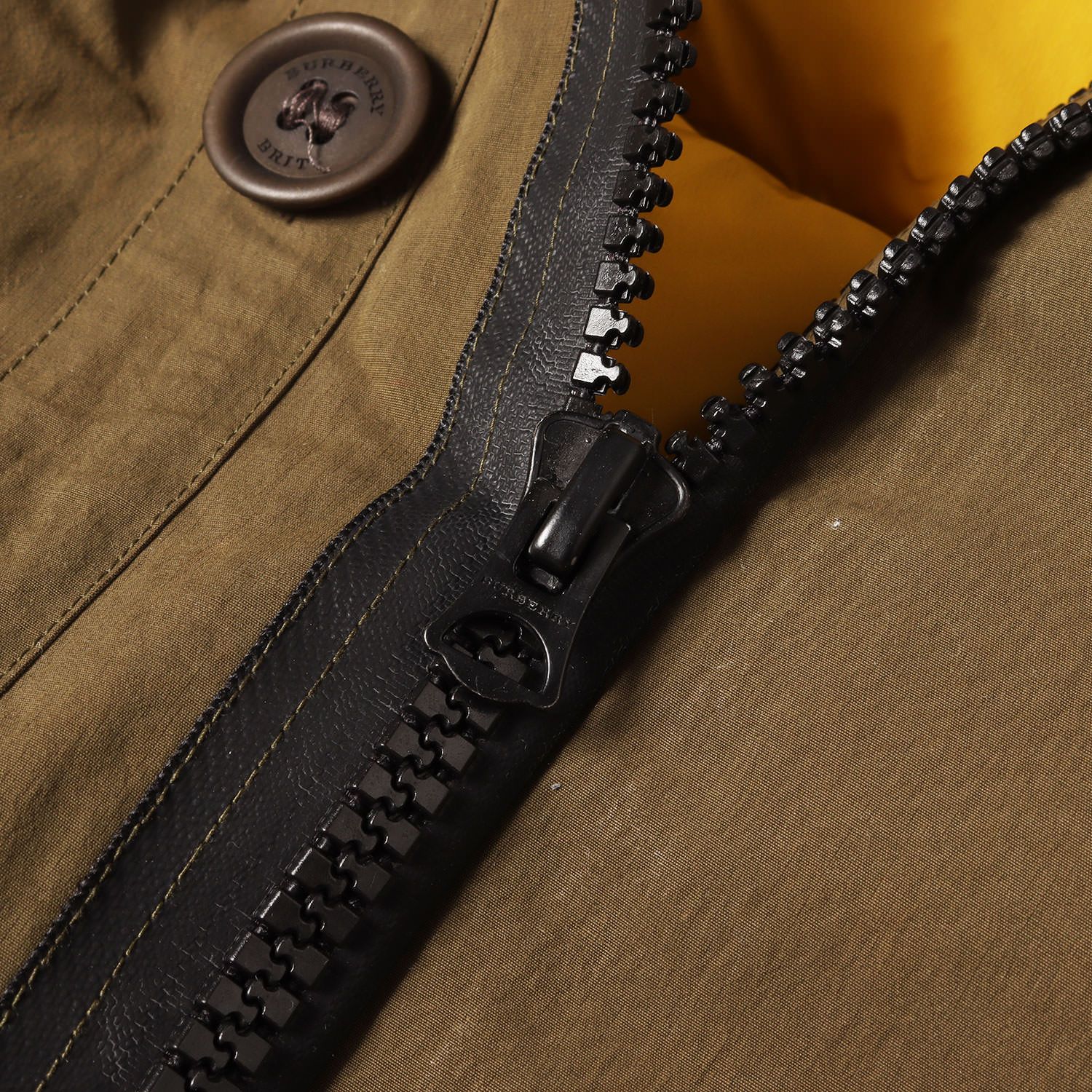 BURBERRY バーバリー ジャケット カーキ イエロー サイズ:XL | 5WAY