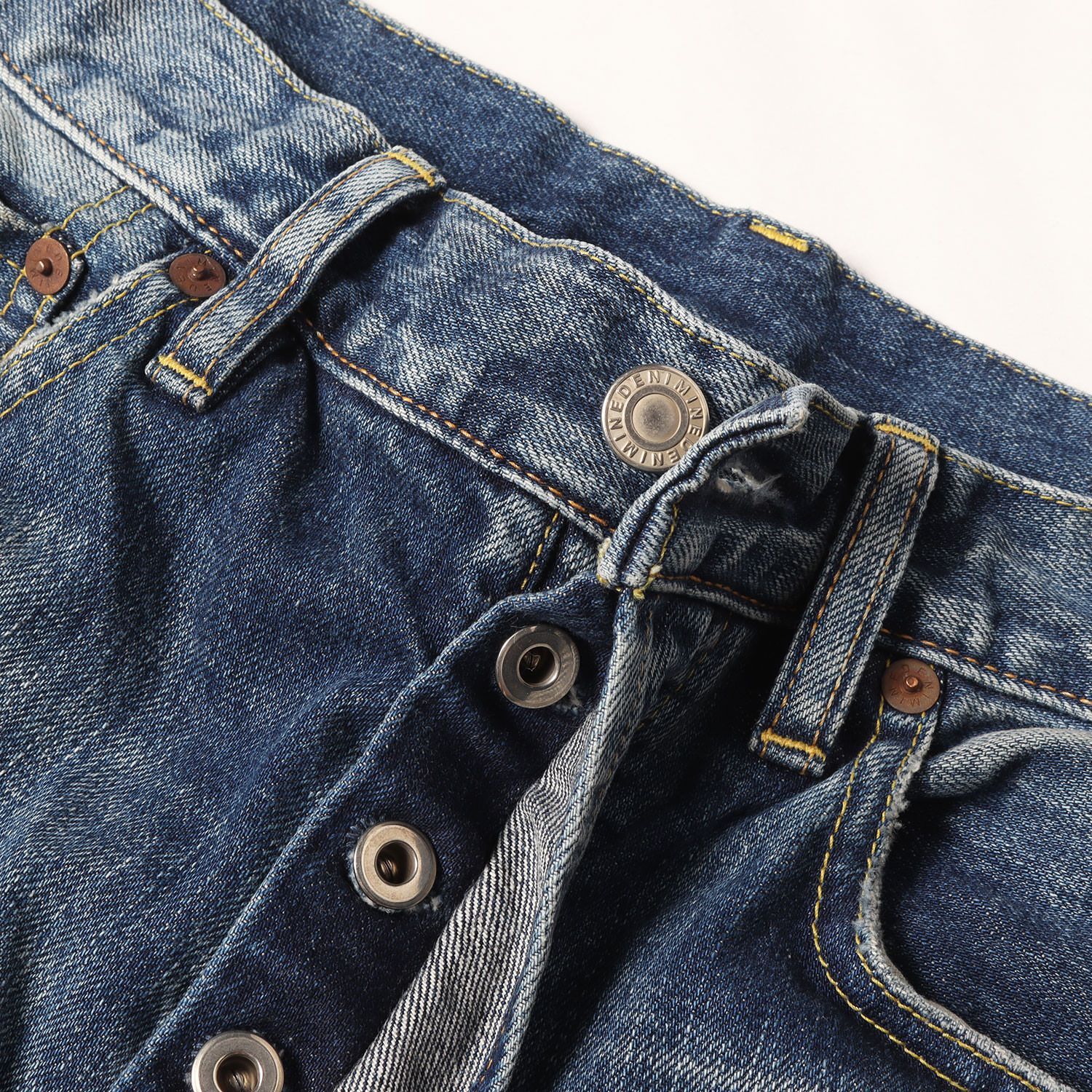 美品】MINEDENIM マインデニム パンツ インディゴ サイズ:7(30インチ