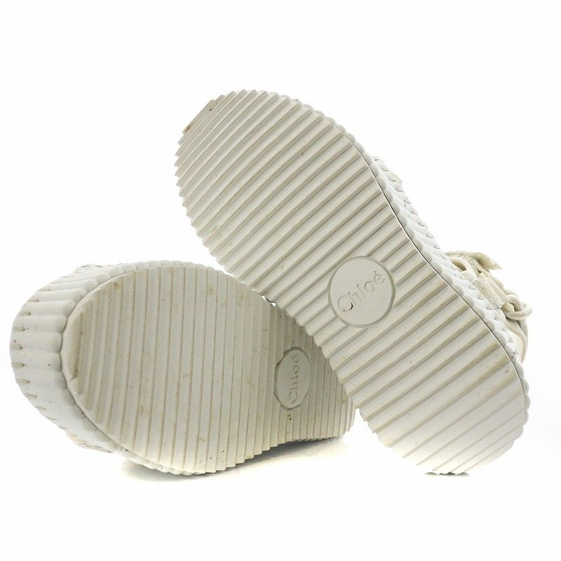 クロエ CHLOE 24SS Nama サンダル ウェッジソール 厚底 アンクル