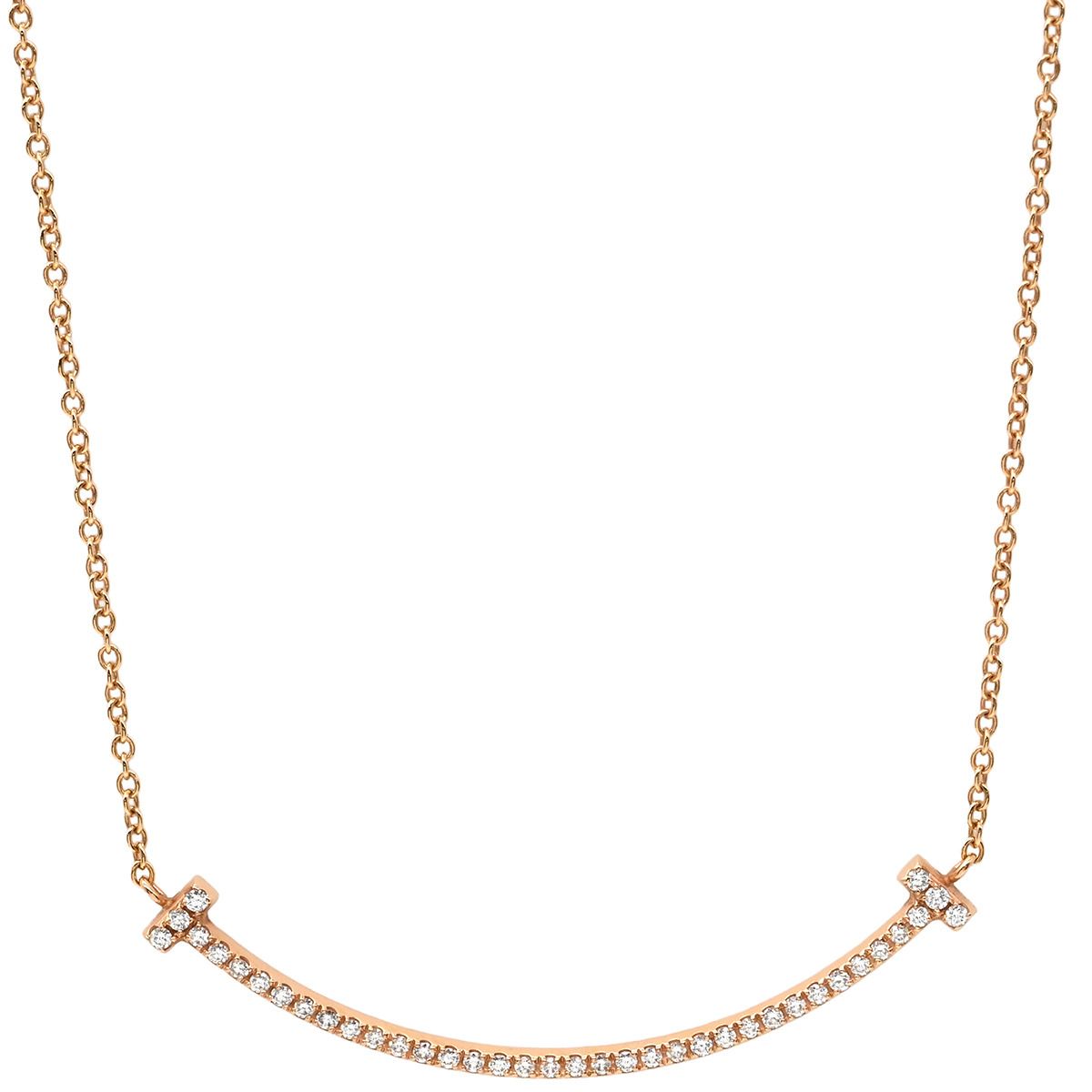 ティファニー Tiffany & Co ネックレス T スマイル ペンダント