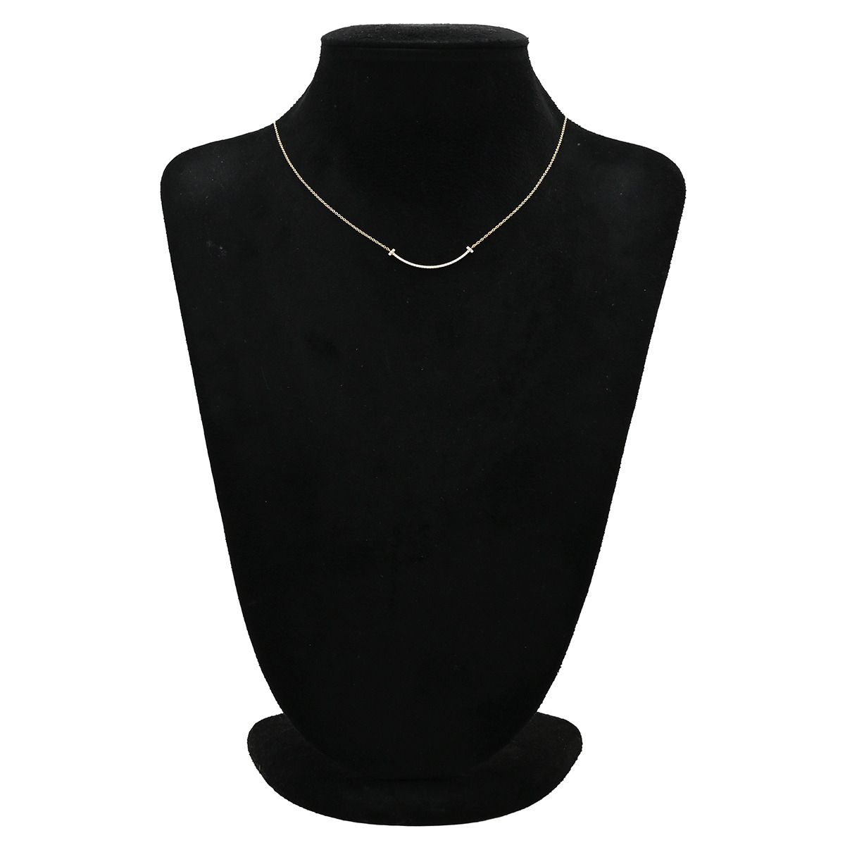 ティファニー Tiffany & Co ネックレス T スマイル ペンダント