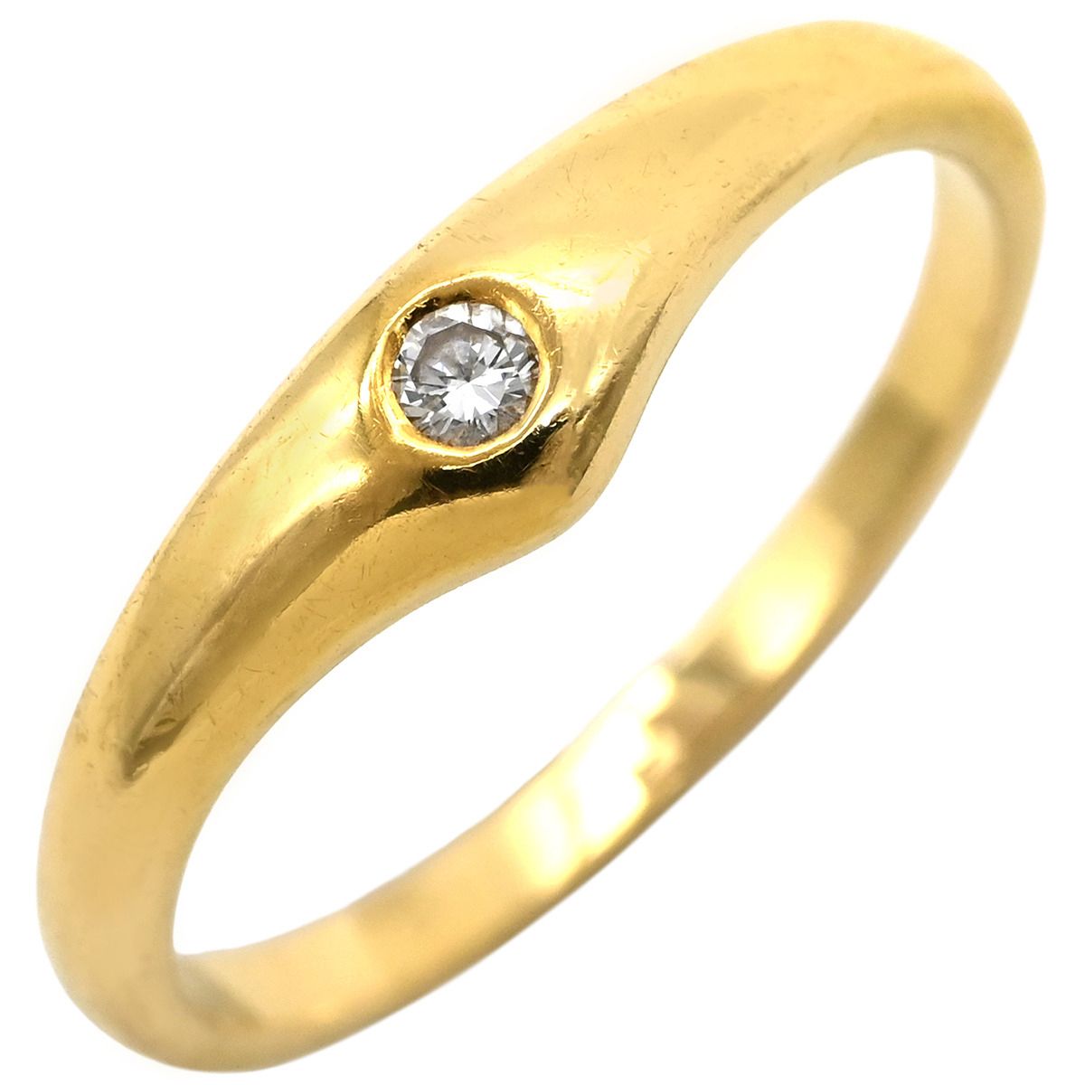 ティファニー Tiffany & Co リング 指輪 カーブド バンドリング