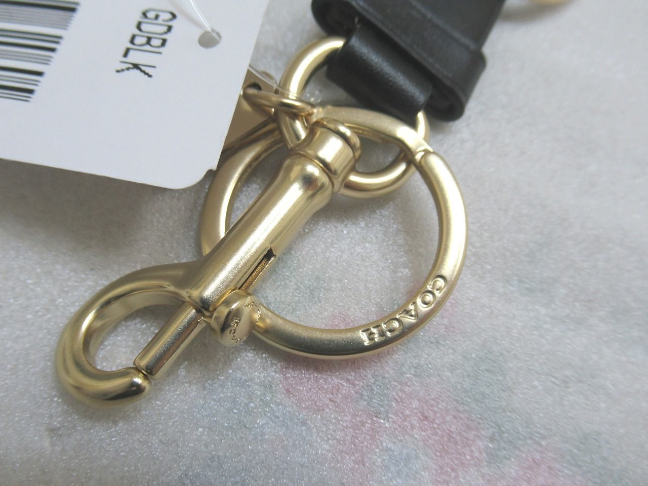 新品未使用 COACH コーチ トリガー スナップ バッグ チャーム