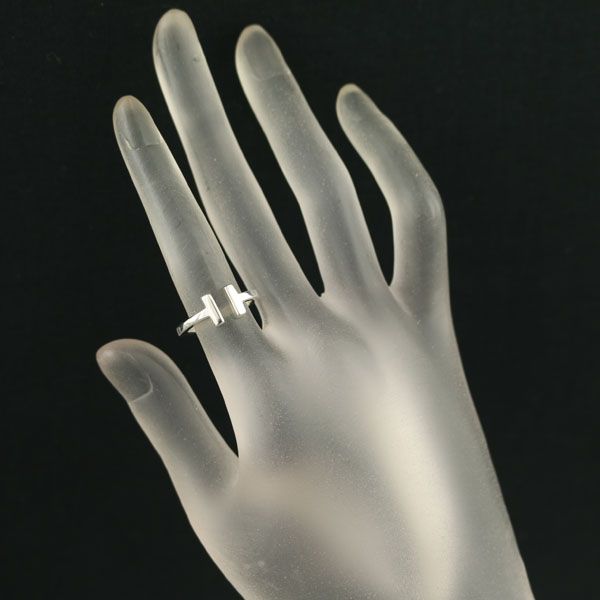 ティファニー リング Tスクエア 9.5号 シルバー 925 #185221 - メルカリ