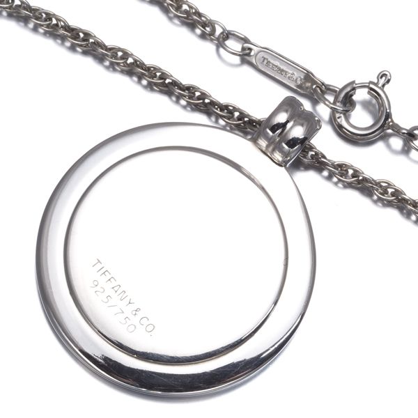 ティファニー ネックレス セントクリストファー コイン シルバー 925
