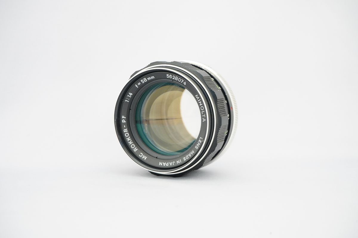 中古】 【難あり品】 ミノルタ AUTO ROKKOR-PF 58mm F1.4 - メルカリ