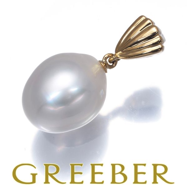 TASAKI タサキ ペンダントトップ パール 真珠 10.8mm K18YG #188166