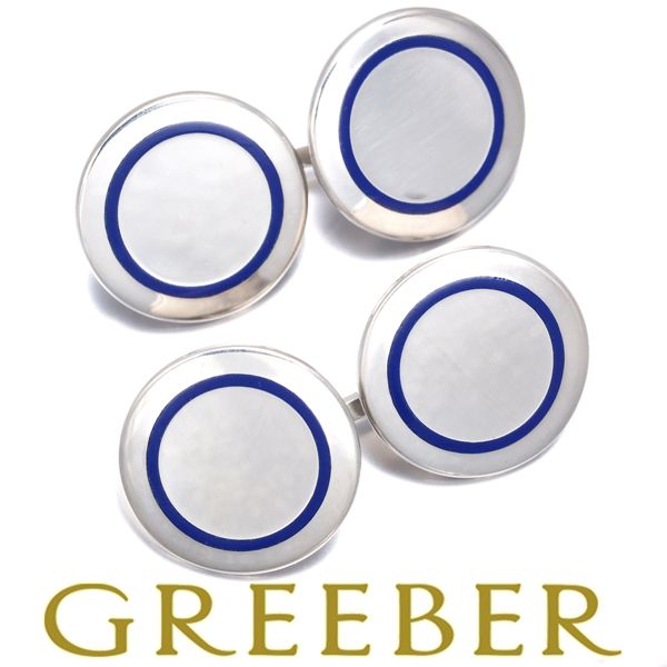 ティファニー カフス シルバー 925/エナメル #184550 - メルカリ