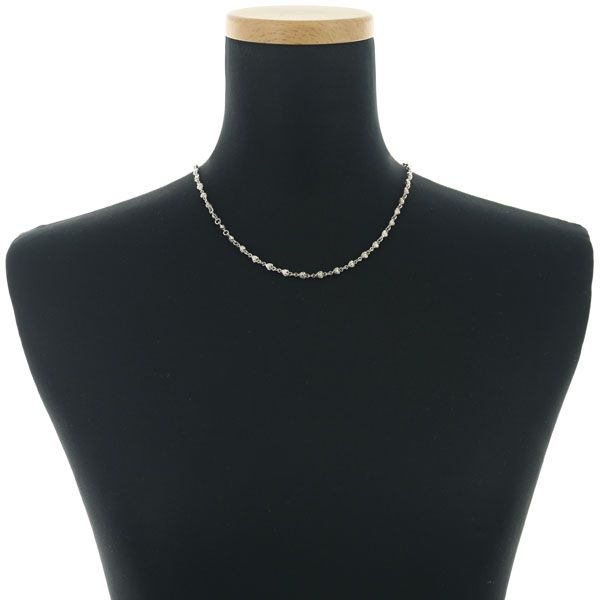 ローリーロドキン チェーンネックレス TINY HEART CROSS LINK 49cm