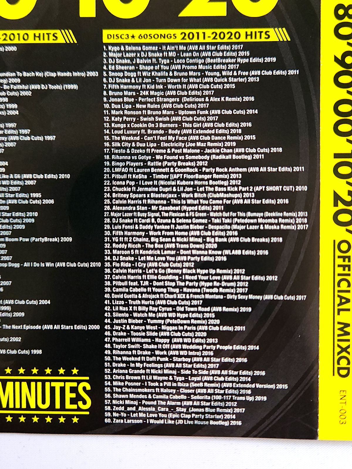 未開封品】BEST 80' 90' 00' 10' 20' -OFFICIAL MIXCD- - メルカリ