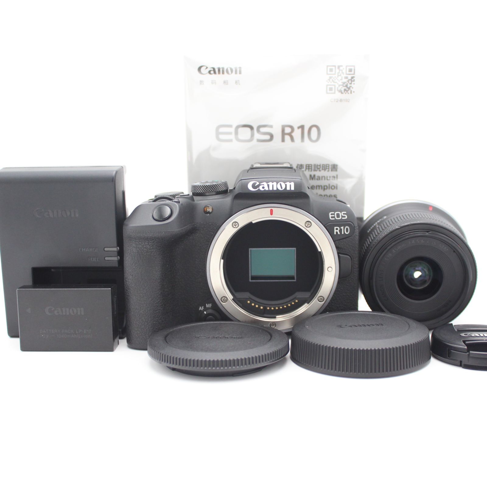 □ほぼ新品□ CANON ミラーレス一眼カメラ EOS R10 レンズキット