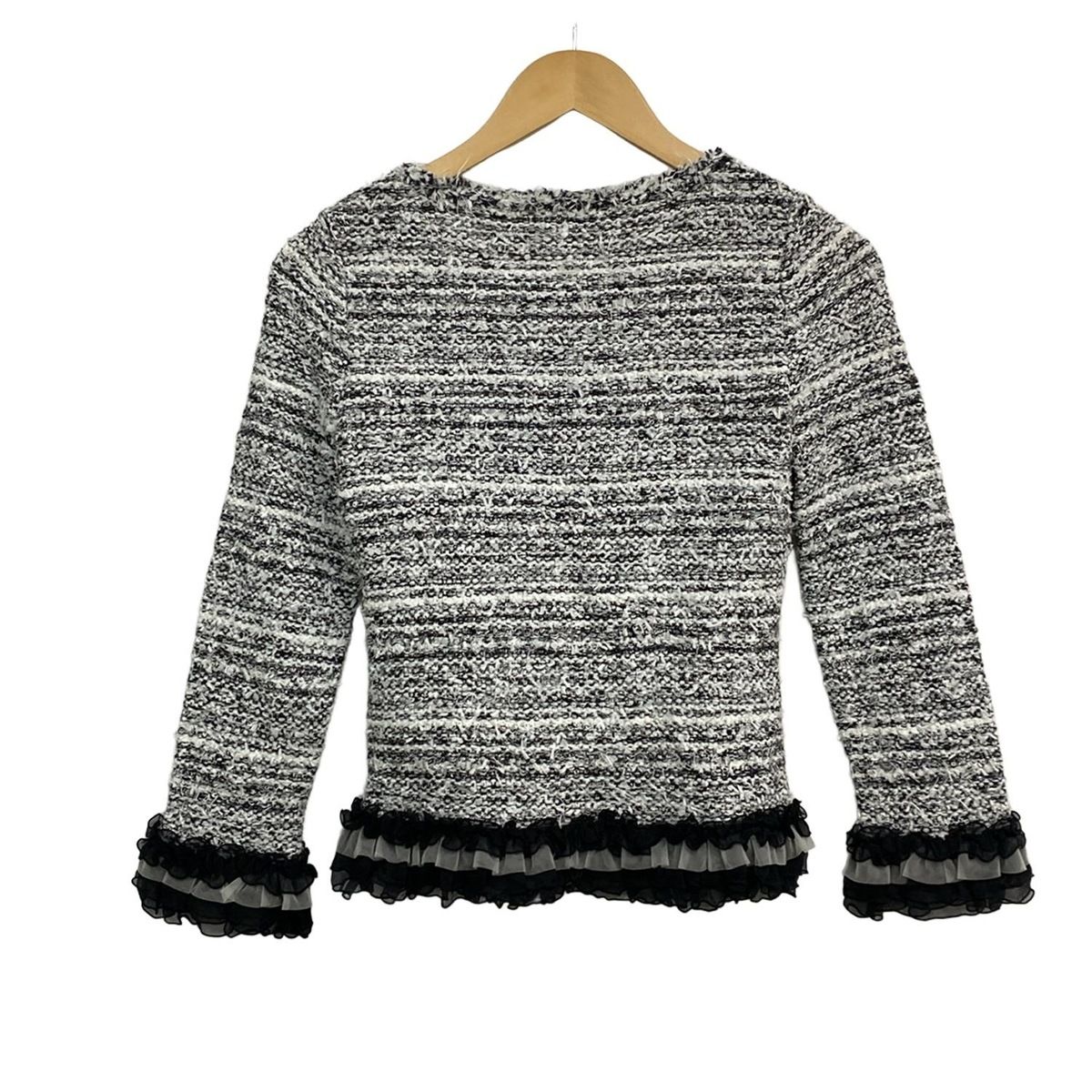 Rene(ルネ) ジャケット サイズ36 S レディース美品 - 白×黒 長袖