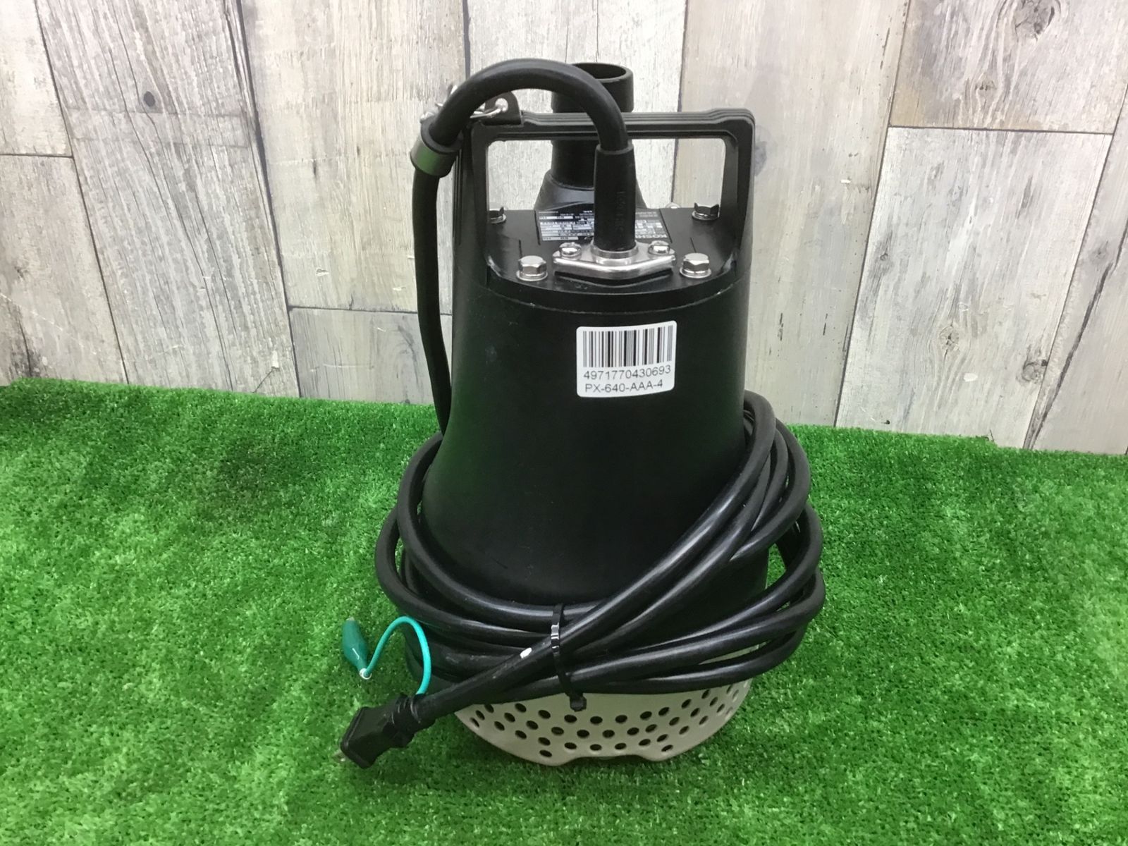 未使用保管品】工進KOSHIN 汚水用水中ポンプ PX-640(PX-640-AAA-4