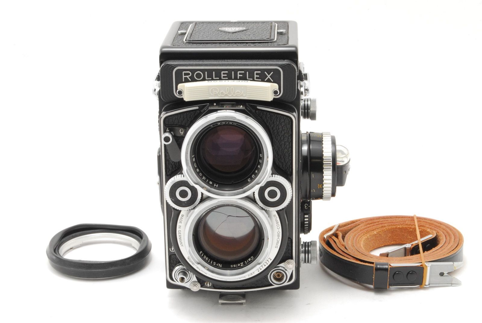 美品 保障付 動作確認済】White Face Rolleiflex ローライフレックス