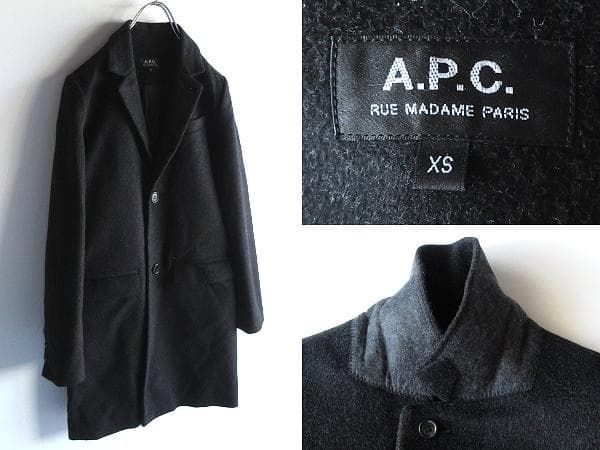 最安値，お買い得】 A.P.C. アーペーセー イタリア製生地使用 ウール 