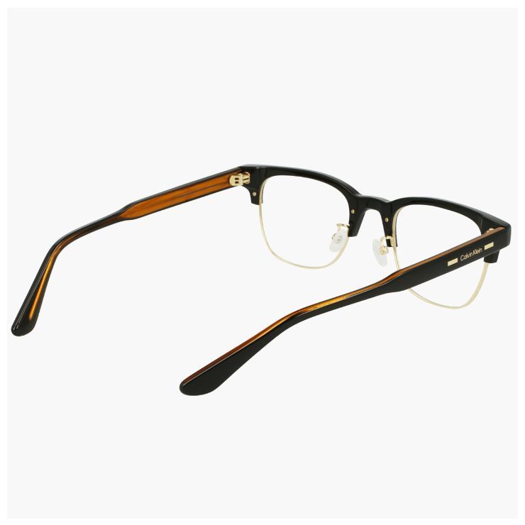 【新品】 メンズ カルバンクライン メガネ ck24106lb-001 51mm   眼鏡 男性用 CK24106LB サーモント型 ブロータイプ めがね カルバン・クライン チタン フレーム 黒縁 黒ぶち ブラック ダミーレンズ発送 新品】 メンズ カルバンクライン メガネ ck24106lb-001 51mm calvin