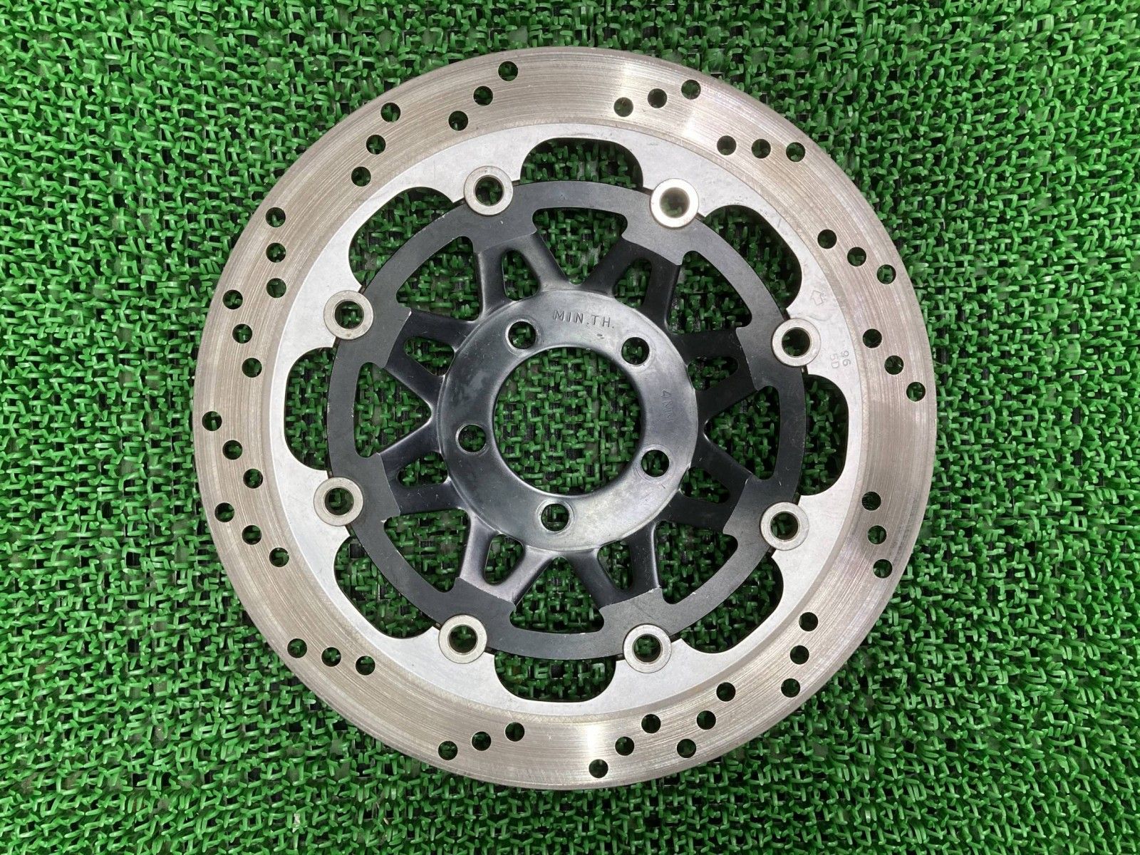 ゼファー750 フロントブレーキディスク 左 カワサキ 純正  バイク 部品 300mm ZR750C ゼファー400 ゼファー550 1000GTR dE