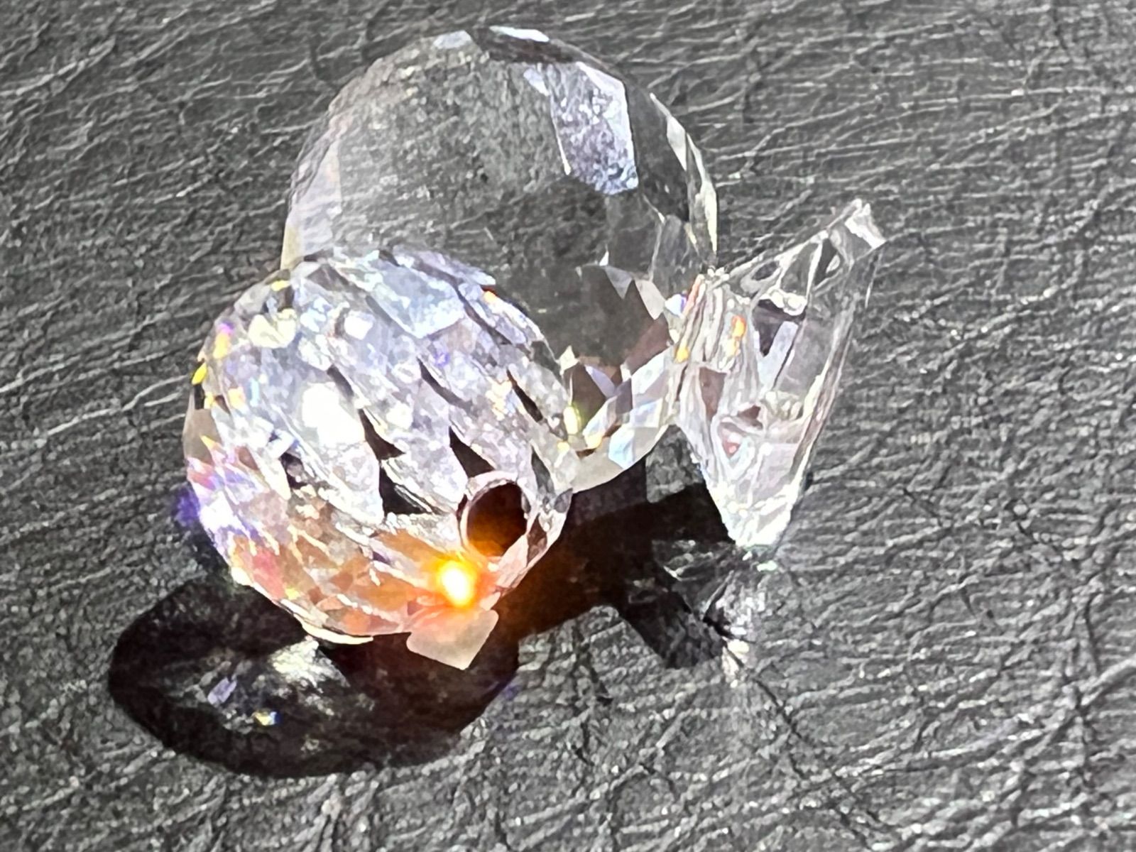 廃盤］スワロフスキー Swarovski ひよこ3匹セット クリスタルガラス