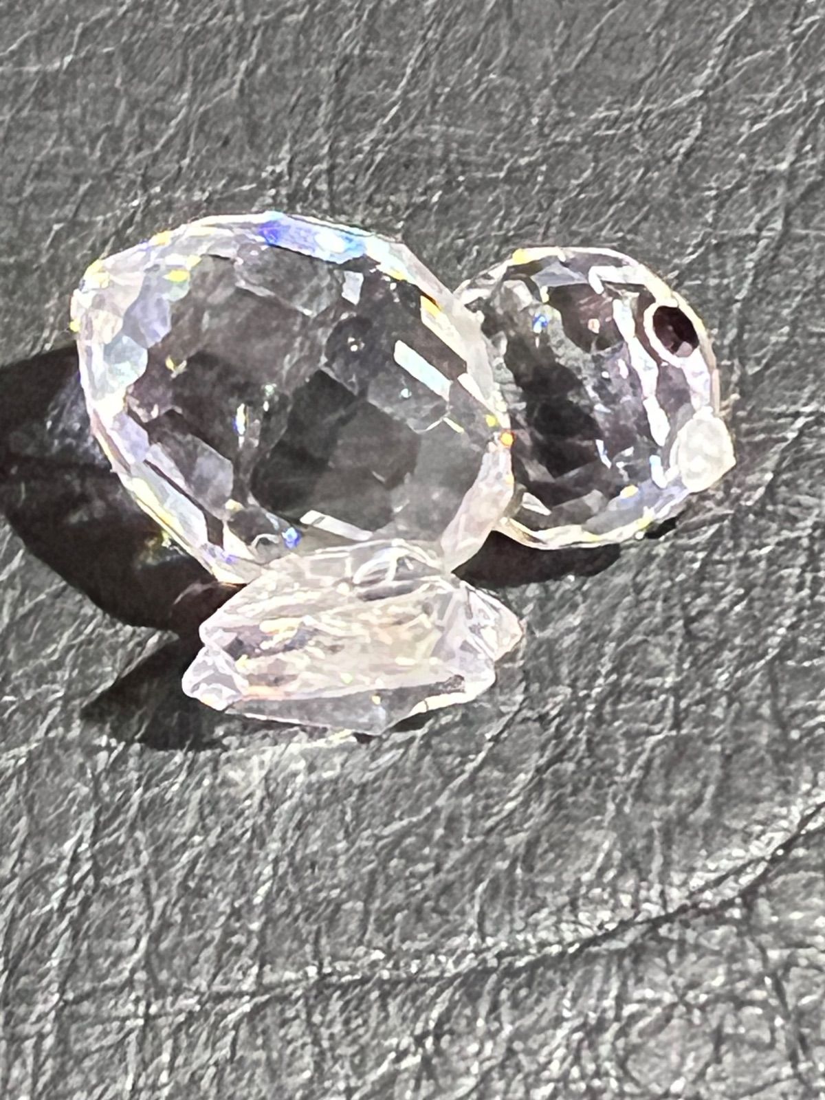 廃盤］スワロフスキー Swarovski ひよこ3匹セット クリスタルガラス