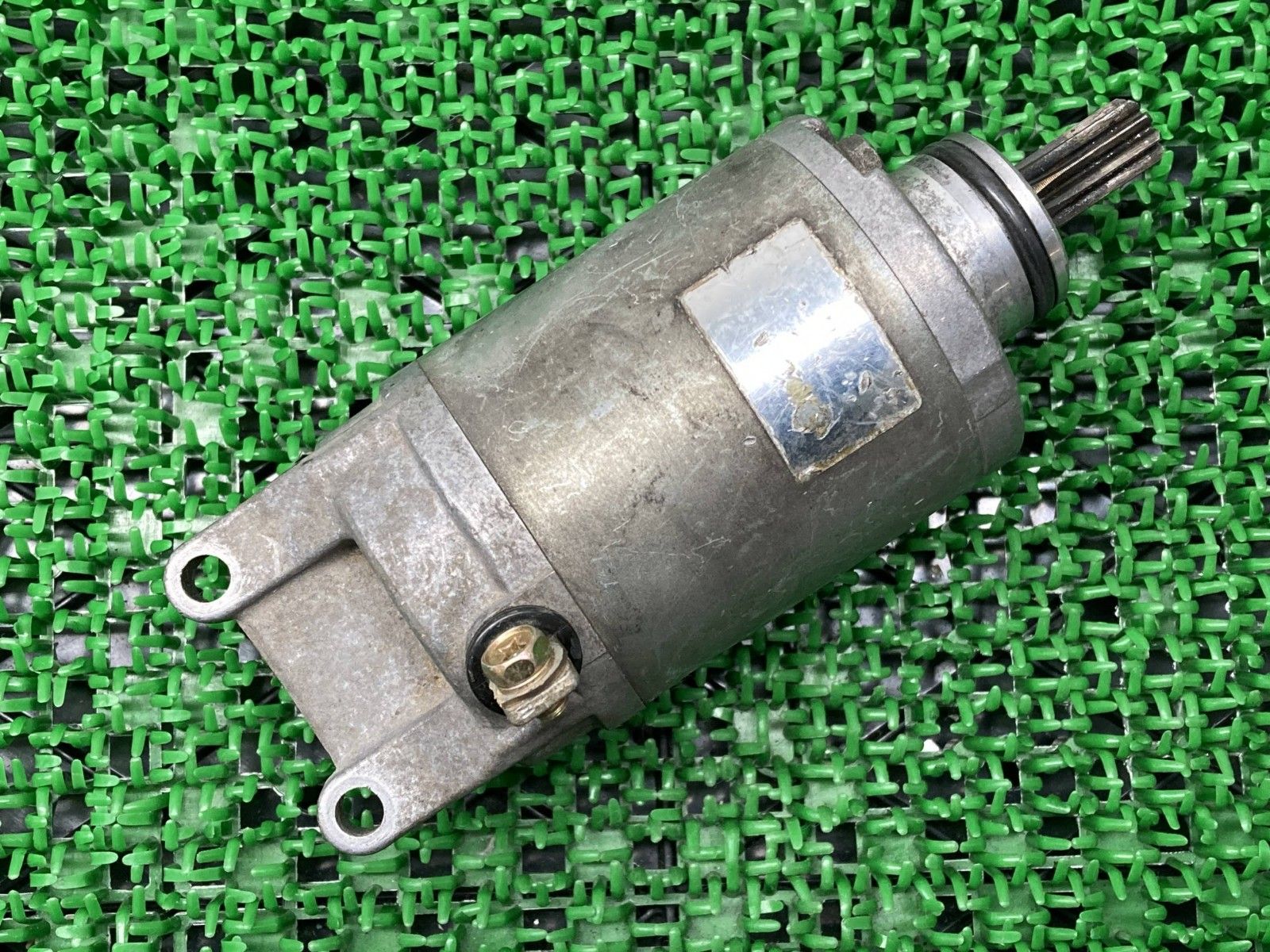 カワサキ バリオス ZR250A 純正 セルモーター スターター 実働 セル
