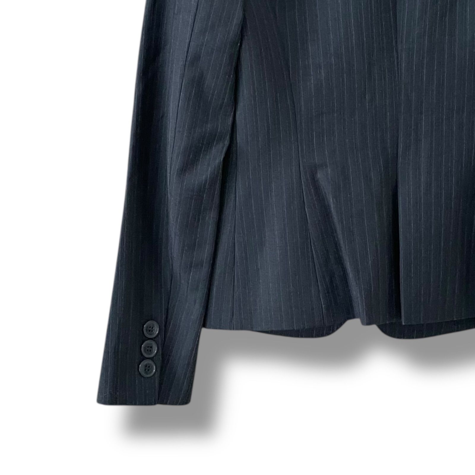 ICB アイシービー セットアップ スカート スーツ 7号 S ストライプ