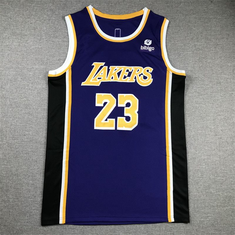 NBA レブロン・ジェームズ（LeBron James）レイカーズ ユニフォーム 紫