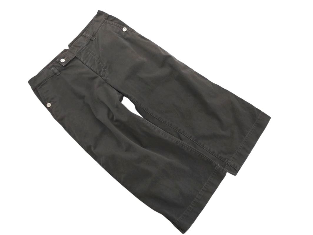 MARGARET HOWELL マーガレットハウエル ボタンフライ クロップド