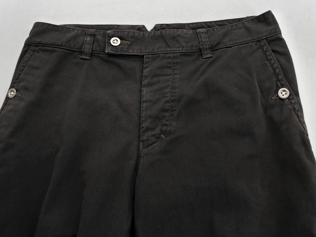 MARGARET HOWELL マーガレットハウエル ボタンフライ クロップド