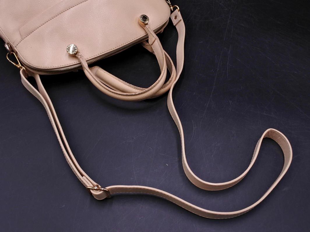 FURLA フルラ パイパー ショルダー 付き 2WAY ハンド バッグ ベージュ