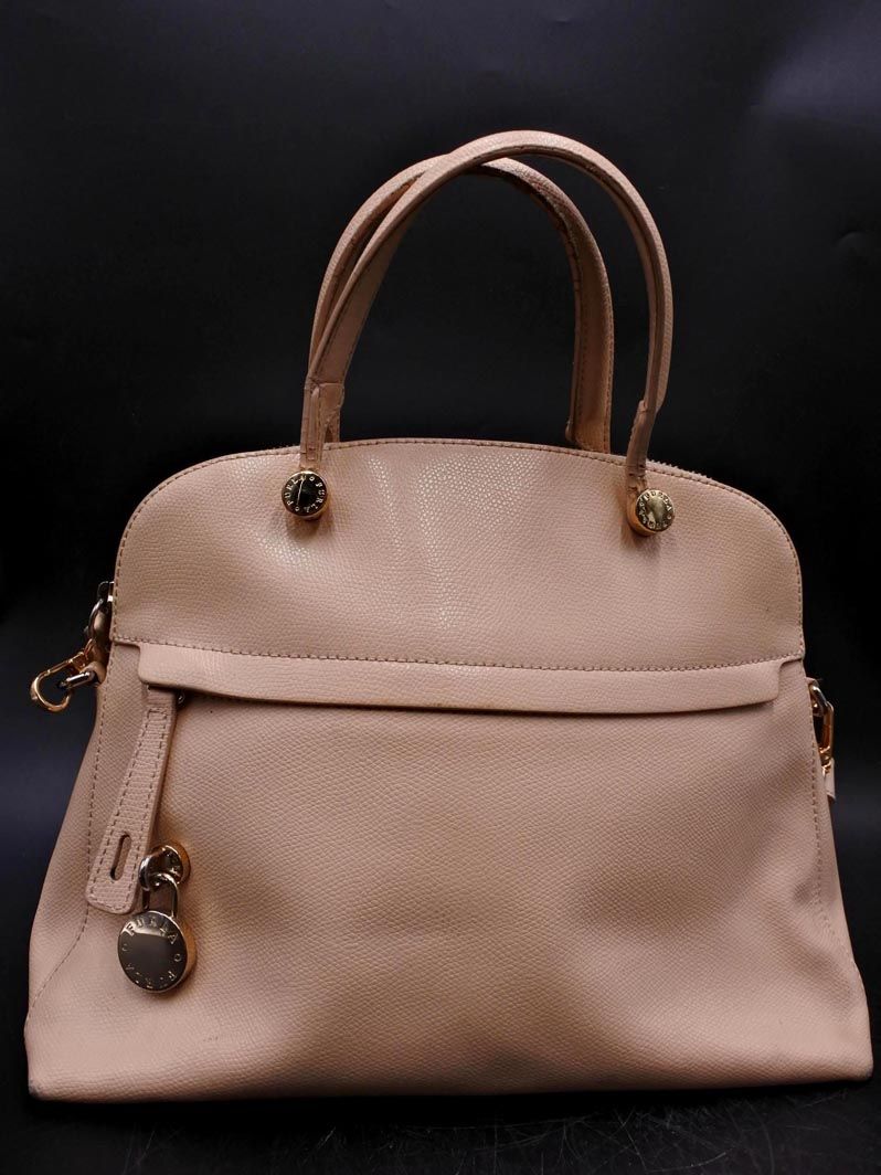 FURLA フルラ パイパー ショルダー 付き 2WAY ハンド バッグ ベージュ
