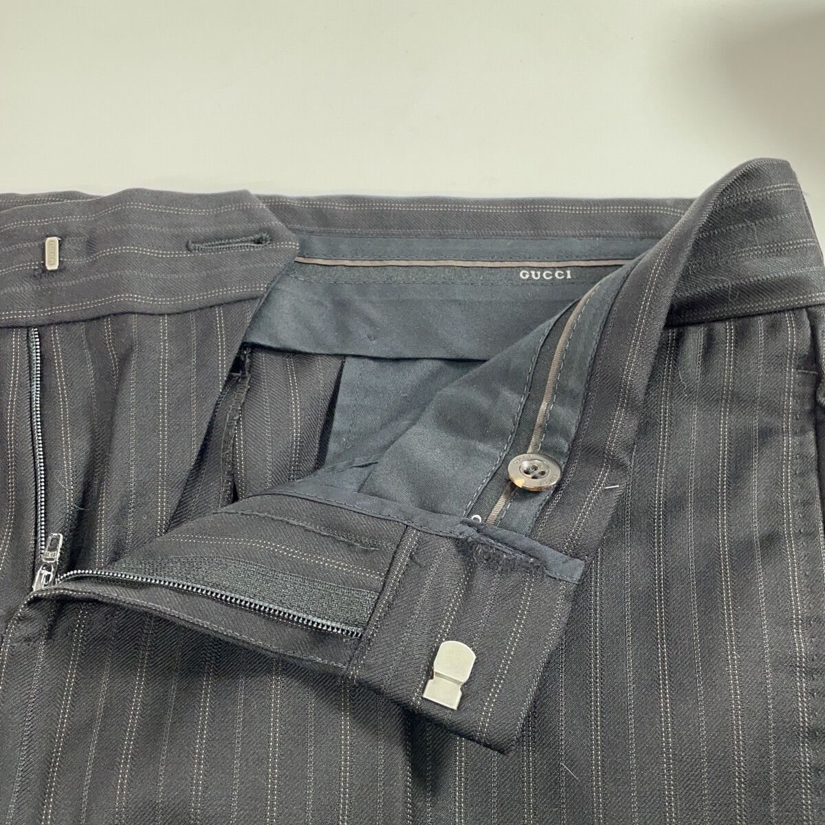 GUCCI グッチ トムフォード期 ストライプ 2Bシングル 48 - メルカリ