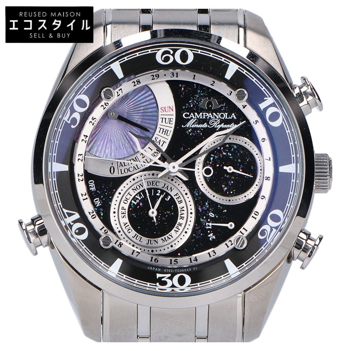 CITIZEN シチズン 新品未使用 AH7060-53F カンパノラ CAL.6762 MINUTE