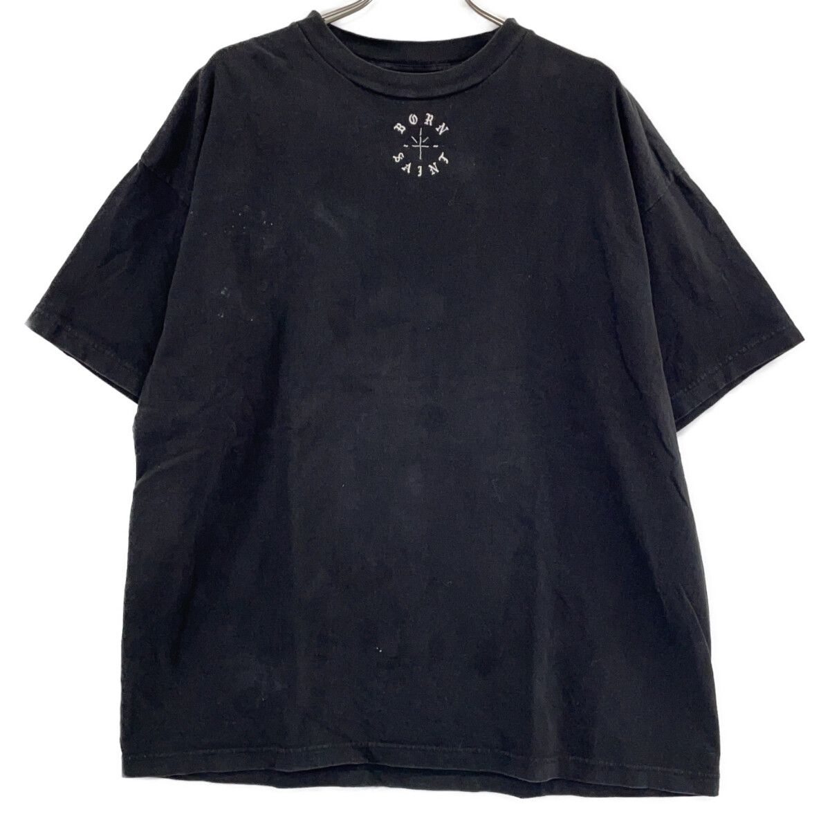 SAINT MICHAEL セントマイケル 24SS ﾌﾞﾗｯｸ SM-YS8-0000-C06 BORN SAINT 
