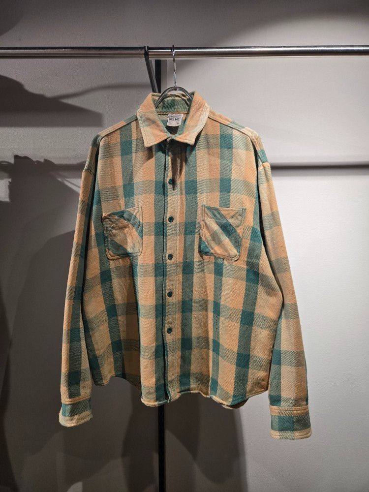 1970's BIG MAC Flannel Shirt SIZE : L ネルシャツ ヴィンテージ