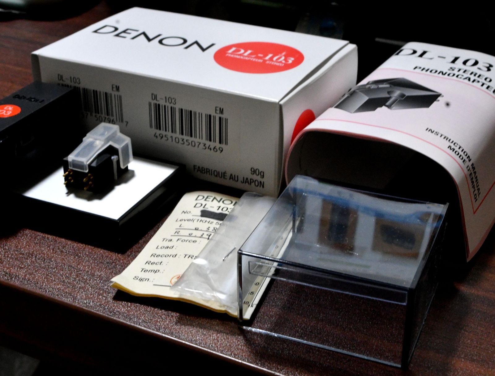 DENON DL-103 MCカートリッジ 元箱付き 動作良好 - メルカリ