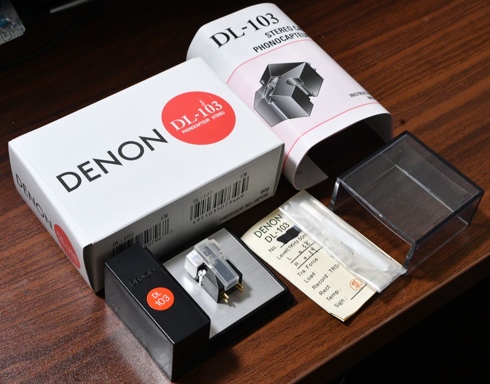 DENON DL-103 MCカートリッジ 元箱付き 動作良好 - メルカリ