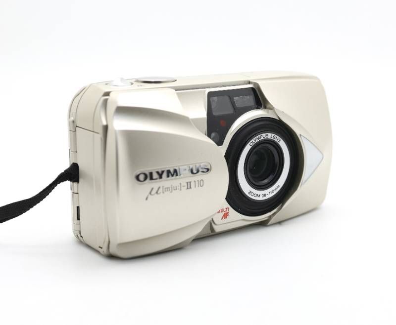 □完動品 OLYMPUS μ-Ⅱ110 コンパクトフィルムカメラ - メルカリ